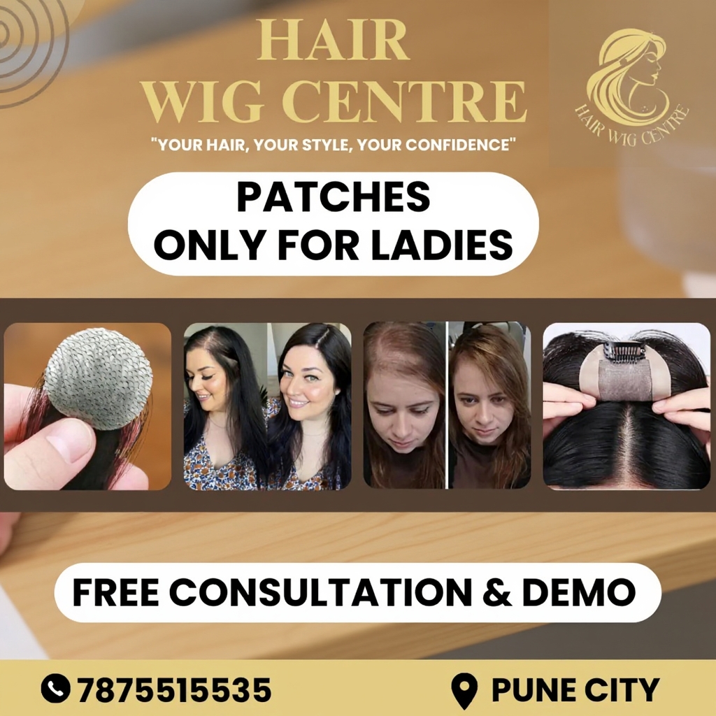 hair wig ad